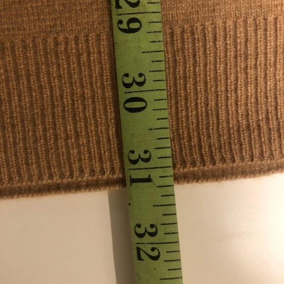 Saks Fifth Avenue COLLECTION Cashmere Pencil Midi-Skirt- camel color NWT - Picture 8 of 8